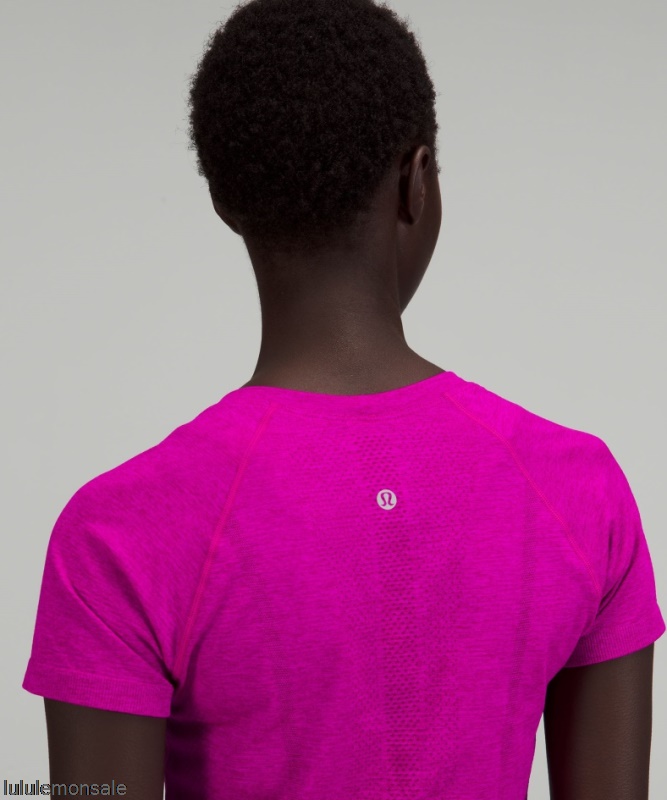 Lululemon Damen DELULU160 | Lululemon Deutschland Magenta Lila Swiftly Tech Kurzarmshirt 20